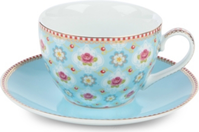 PIP STUDIO Blossom Cappuccino cup and saucer