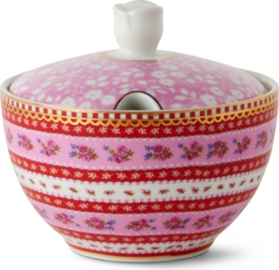 PIP STUDIO Pink sugar bowl