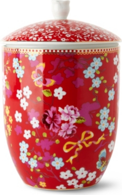 PIP STUDIO Chinese rose storage jar