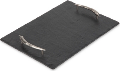 JUST SLATE Medium serving tray