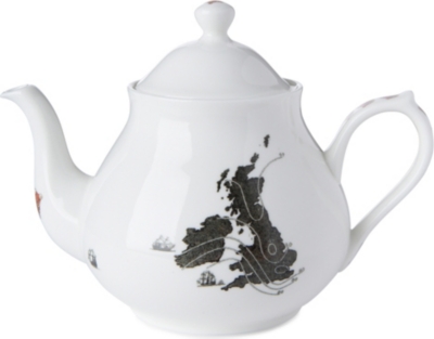 ALI MILLER UK map teapot