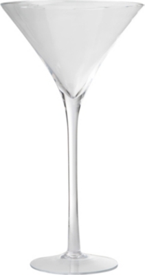 LSA Maxa giant cocktail glass display 65cm