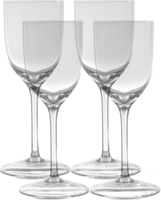LSA Bar set of four port glasses