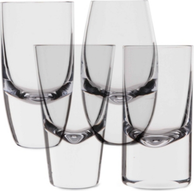 LSA Lulu set of four shot glasses