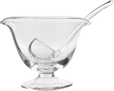 LSA Serve sauceboat and scoop 350ml