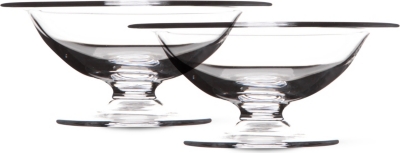 LSA Serve pair of low dishes