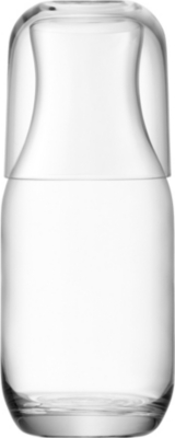 LSA Uno carafe with tumbler clear