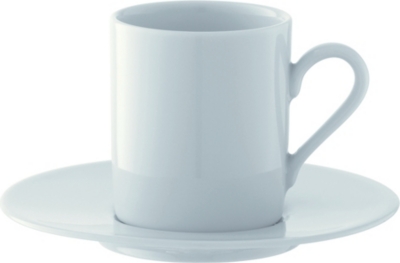 LSA Dine set of four espresso cups and saucers