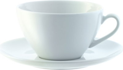 LSA Dine set of four cappuccino cups and saucers