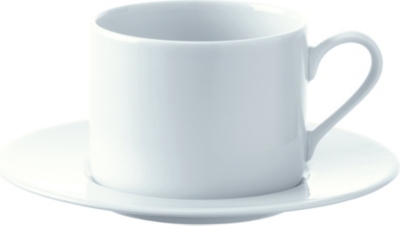 LSA Dine set of four tea/coffee cups and saucers