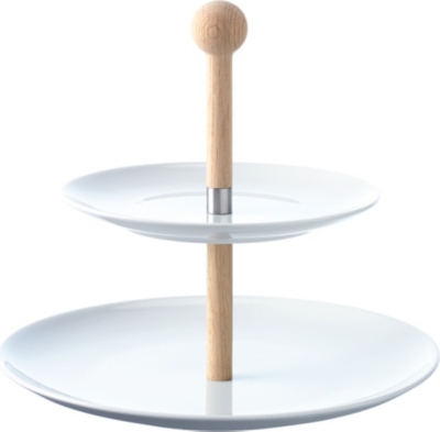 LSA Dine tiered cake stand 25cm
