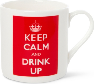 MCLAGGAN SMITH MUGS Keep Calm and Drink Up mug
