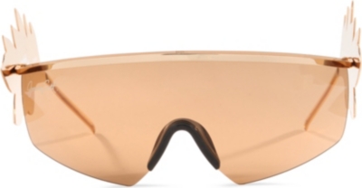 LINDA FARROW Jeremy Scott Caeser sunglasses