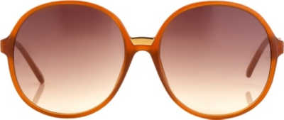 LINDA FARROW Luxe round-frame sunglasses