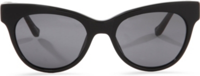 LINDA FARROW The Row leather cat-eye sunglasses