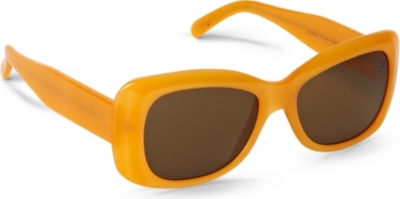 CUTLER AND GROSS Classic Jackie O square-frame sunglasses
