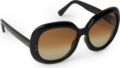 CUTLER AND GROSS Classic Jackie O round-frame sunglasses