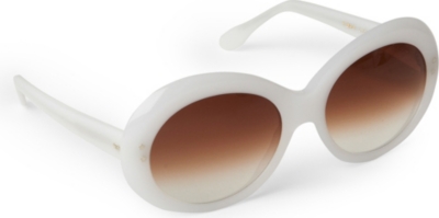 CUTLER AND GROSS Classic Jackie O round-frame sunglasses