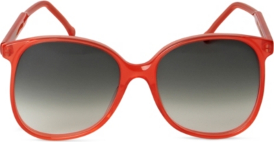 CUTLER AND GROSS 1970's Ali McGraw round-frame sunglasses