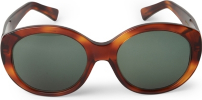 CUTLER AND GROSS Classic horn-effect cat-eye sunglasses
