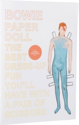 I LOVE MEL David Bowie paper doll book