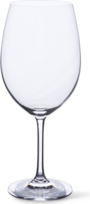 DARTINGTON Crystalline set of six large red wine glasses