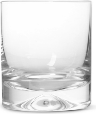 DARTINGTON Dimple pair of old fashioned crystal whisky glasses