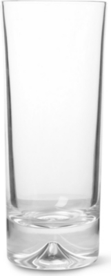 DARTINGTON Dimple pair of crystal highball glasses