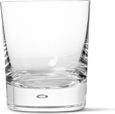 DARTINGTON Exmoor pair of old fashioned crystal double whisky glasses