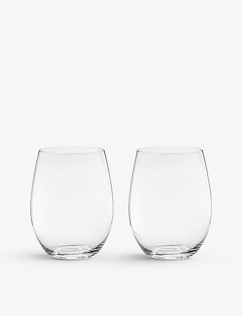 RIEDEL: O Cabernet/Merlot glass tumblers set of two