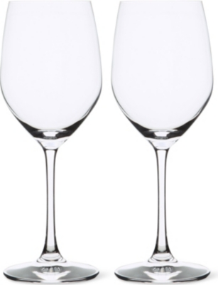  Set of two Vino Grande red wine glasses