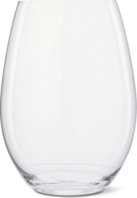RIEDEL 'O' set of four Shiraz tumblers
