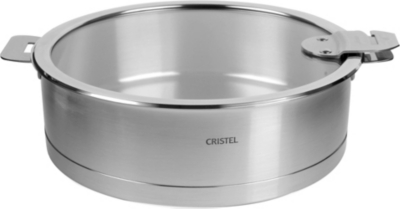  Strate Removable 'L' sauté pan with glass lid 24cm