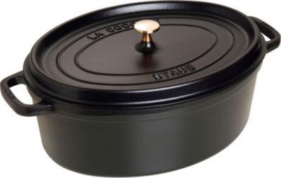 STAUB Oval cast iron cocotte 31cm