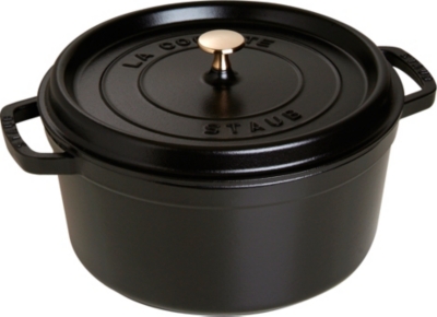 STAUB Round cast iron cocotte 34cm