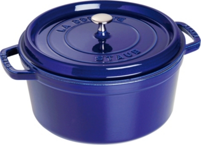 STAUB Round cast iron cocotte 34cm