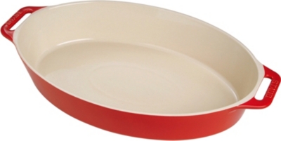 STAUB Ceramic roasting dish 37cm