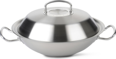 FISSLER Wok with lid 30cm