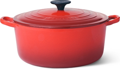 LE CREUSET Cast iron casserole dish 24cm (Cerise