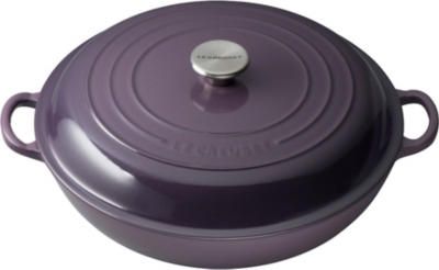 LE CREUSET Cast iron casserole dish shallow 30cm