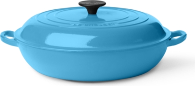 LE CREUSET Cast iron casserole dish shallow 30cm