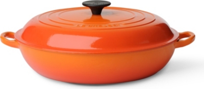 LE CREUSET Cast iron casserole dish shallow 30cm