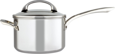 ANOLON Raymond Blanc collection 20cm stainless steel saucepan with lid