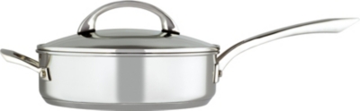 ANOLON Raymond Blanc collection 24cm stainless steel covered saut&eacute; pan