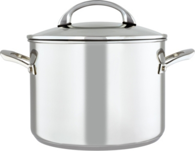 ANOLON Raymond Blanc collection 24cm stainless steel covered stockpot