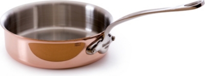 MAUVIEL M'héritage copper and stainless steel sauté pan 24cm