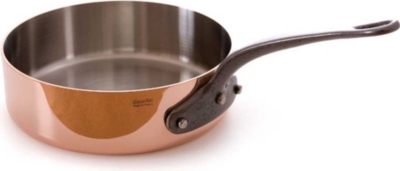 MAUVIEL M'héritage copper and stainless steel sauté pan 24cm