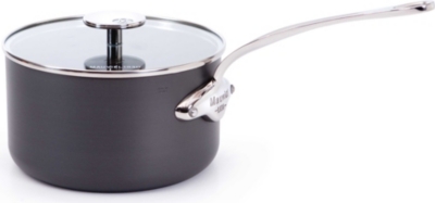 MAUVIEL M'stone2 aluminium induction saucepan with glass lid 20cm