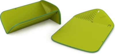 JOSEPH JOSEPH Rinse & Chop Plus folding chopping board