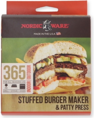 NORDICWARE Stuffed Burger Maker